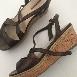 Prada wedge sandals